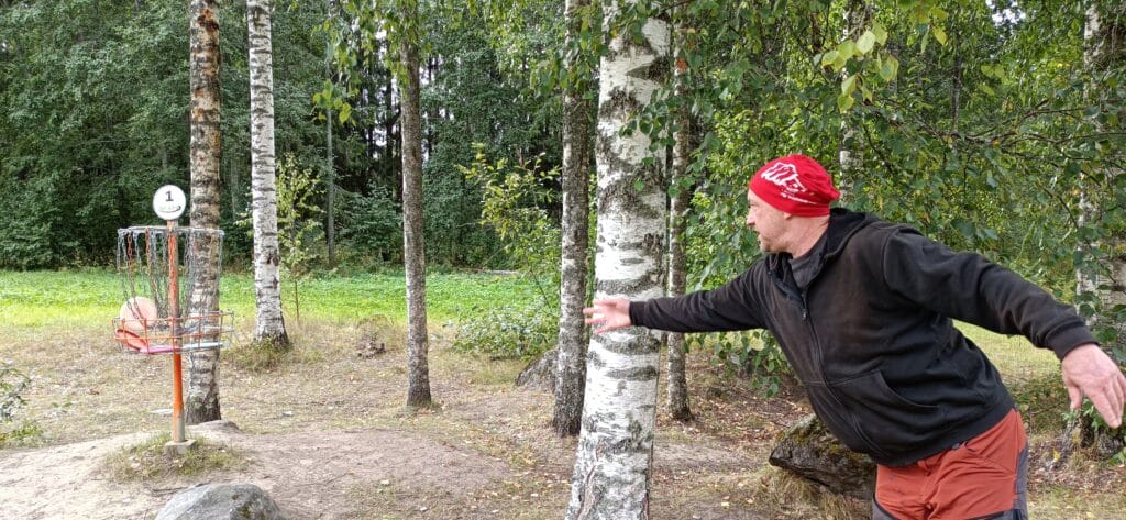 Frisbeegolf pappilanniemi Mäntyharju