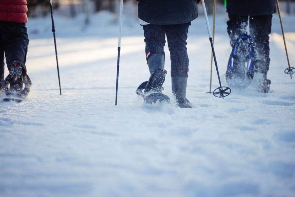 Lumikenkäily ja Mäntyharju